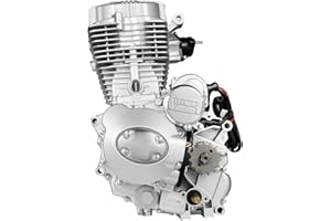 DNYSYSJ 250cc 4-Stroke Engine Motor for ATV Dirt Bike, 5-Speed Manual Transmission Engine CG250 Vertical Engine Motor - Single Cylinder, US Stock