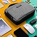BAGSMART 3-Layer Travel Electronics Cable Organizer with Bag for 7.9