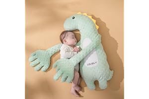 GENERIC 2025 Upgrade Model Baby Patter for Sleep,Baby Patting Pillow,Baby Butt Patter for Sleep,Soothing Baby Toy,Baby Startle Sleep Aid Companion,Patting Hand for Baby Sleep (Dinosaur-Smart Slap)