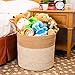 Extra Large Woven Jute Storage Baskets | 17