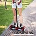 Swagtron Ultimate Balance T+ Hoverboard Handlebar Only for T3 and T380 with Adjustable Alloy Design (White)