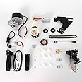 EDUJUAN 24V 36V 48V Electric Bicycle Conversion Kit E-Bike Wheel Motor Kit with Chain Freewheel Motor Controller Accelerator Handle Electric Bike Motor Controller Kit for Regular Bicycles