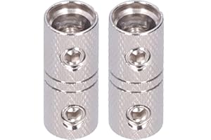 AQXREIGHT Power Cord Terminal 2pcs Power Cord Extension Terminal 4GA Wire Coupler Joiner for Car Audio Modification Battery Cable Splice Kit