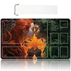 Premium Stitched MTG Playmat with Zones and