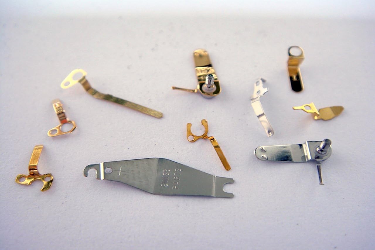 Assortment of 10pc Battery Clamps Different Styles Amazon.co.uk Watches