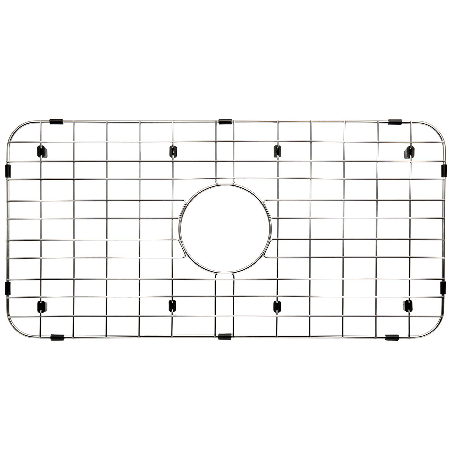 Photo 1 of Serene Valley 25-1/8" x 12-7/8" Sink Grid, Centered Drain with Corner Radius 1-1/2", NLW2513C