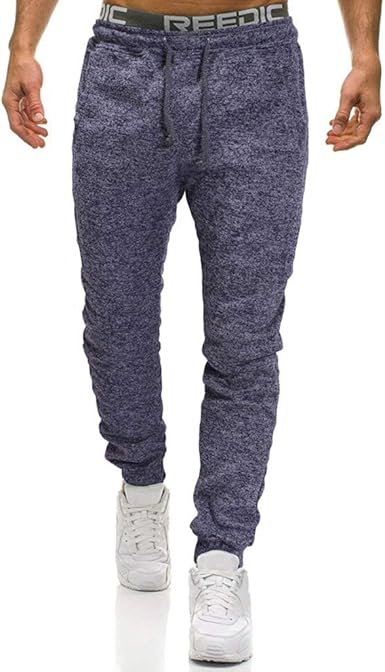 mens skinny fleece joggers