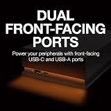 Seagate FireCuda Gaming Hub 8TB External HDD USB 3.2 RGB Lighting Dual USB view 6