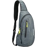 PivotWing Sling Bag Crossbody Backpack for Men Womens, Chest Bag Backpack, Shoulder bag Gym Cycling Traveling Outdoor Sports