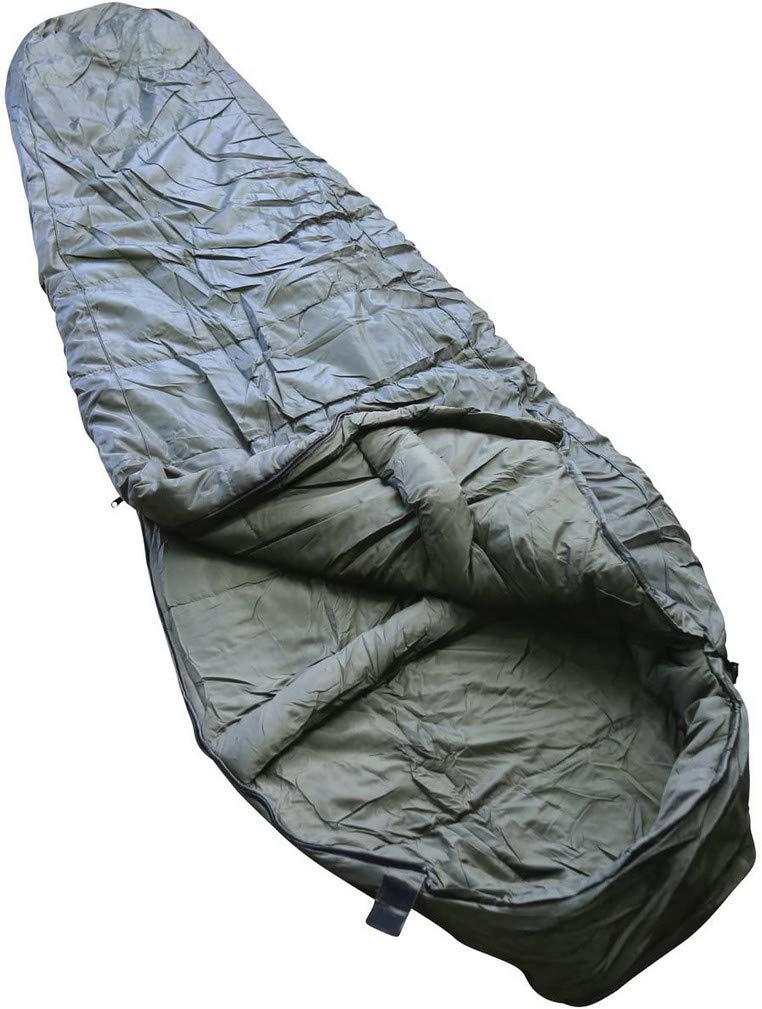 Kombat UK Official MOD Cadet Sleeping Bag System - Olive Green, N/A