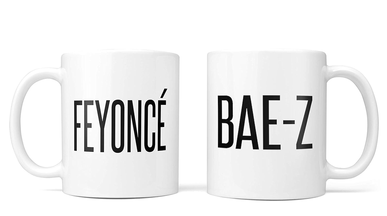feyonce and bae z mugs