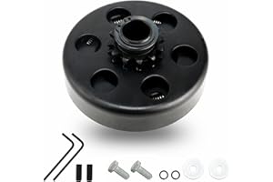 MOTOBULL Centrifugal Clutch Go Kart Clutch 12 Tooth 3/4" Bore #35 Chain 6.5HP Predator 212 Compatible with Go Karts Mini Bike (12T 3/4" BORE #35 Centrifugal Clutch）