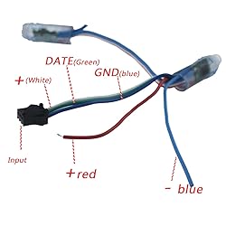odlamp 50pcs WS2811 Dream Color Changing RGB