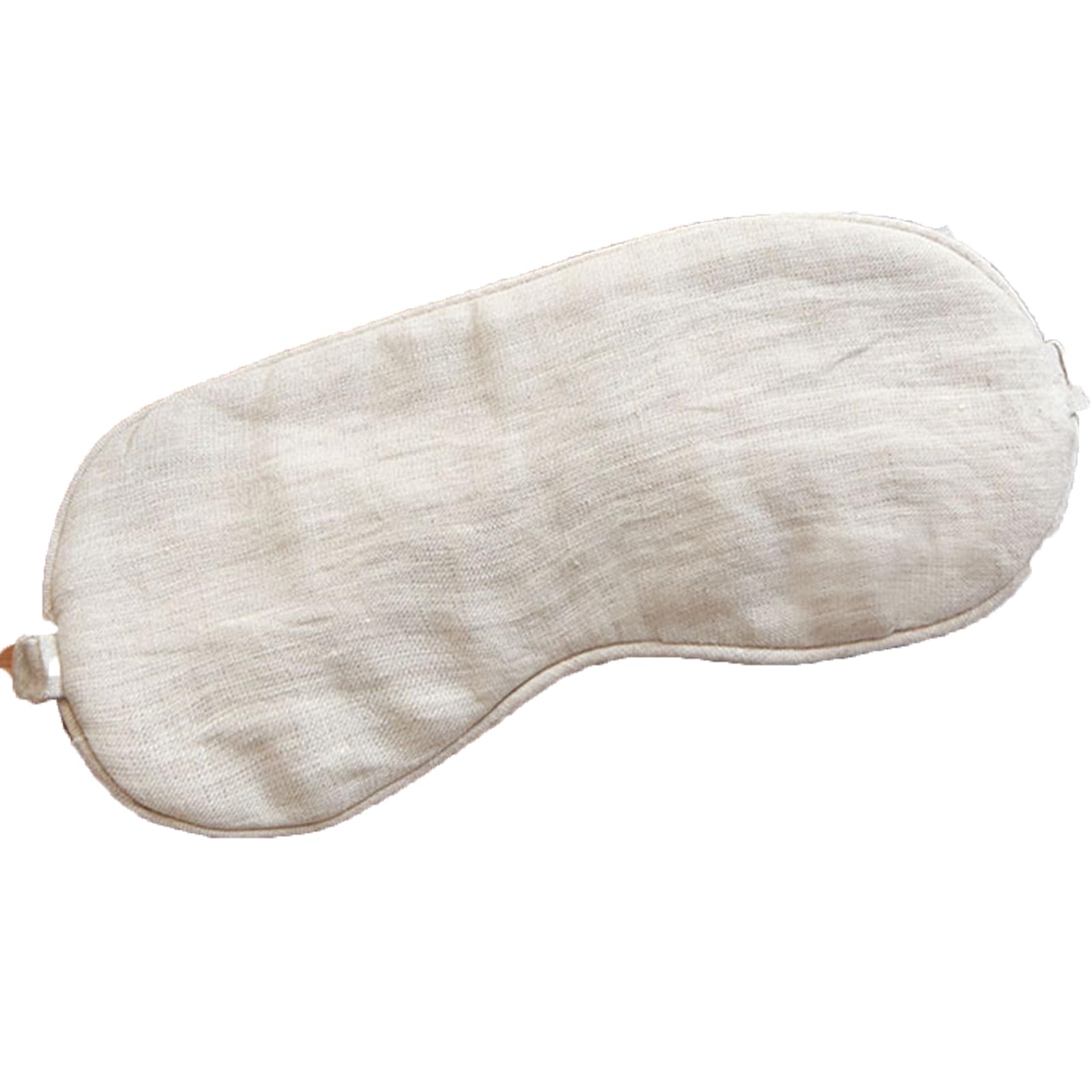 Photo 1 of 100% Pure Linen Sleep Mask Blackout Eye Mask for Sleeping, Eye Cover with Adjustable Strap - Organic Cotton Core Linen Eyes Mask Breathable for Travel - Gift for Women Men (raw Hemp Color)