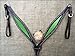 HILASON Western Horse Breast Collar Tack American Leather Lime Greenthumb 3