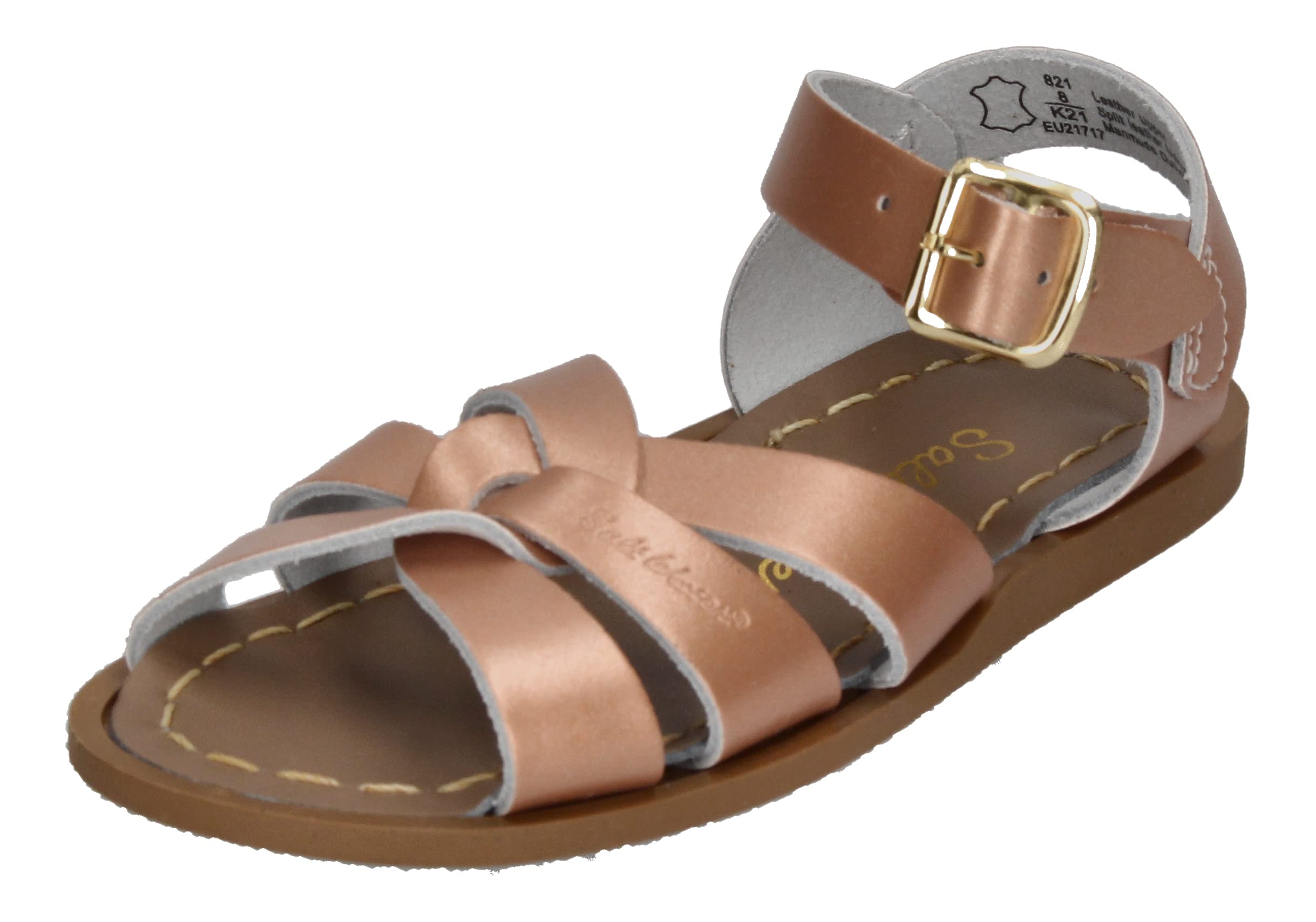The Salt Water Original Sandal, Rose Gold, Size 11