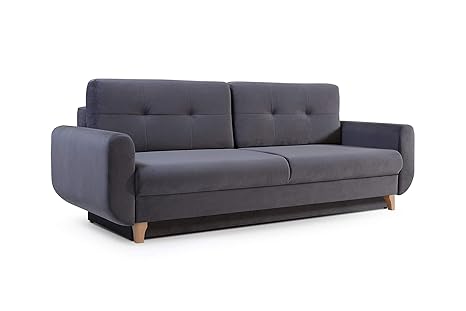 mb-moebel Modernes Sofa Schlafsofa Kippsofa mit Schlaffunktion Klappsofa Bettfunktion mit Bettkasten Couchgarnitur Couch Sofa