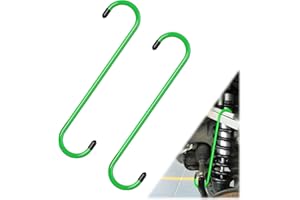 BFXM 2PCS Brake Caliper Hanger Caliper Hangers Hooks with Rubber Tips, Durable Steel, Rust-Proof Automotive Tools for Braking, Axle, Suspension, Herramientas para Extensión de Frenos