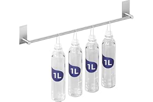 KES Adhesive Towel Bar 20-Inch Bathroom Towel Holder No Drill Stick on Towel Hanger Contemporary Style Wall Mount SUS 304 Sta