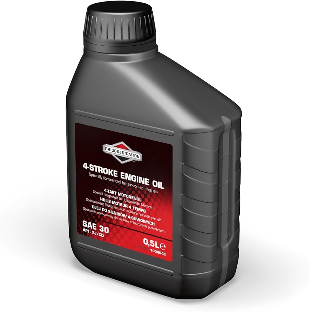 Briggs & Stratton 100004E 4-Stroke Lawn Mower Engine Oil SAE 30 0.5 L