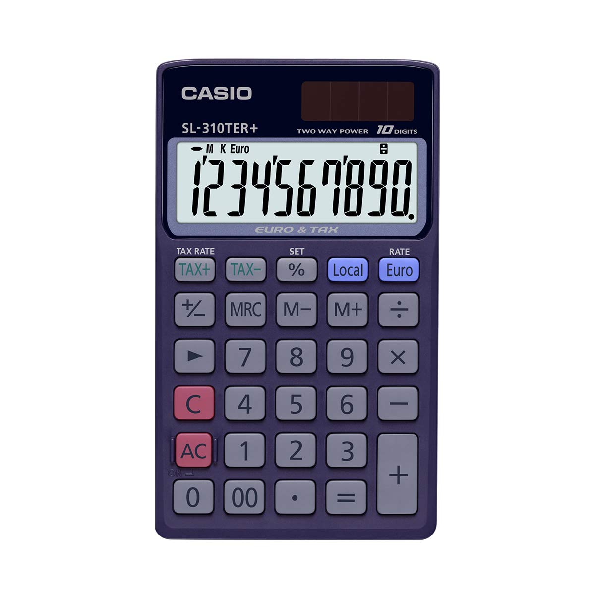 Casio SL-310TER + Financial Calculator 10 Digit