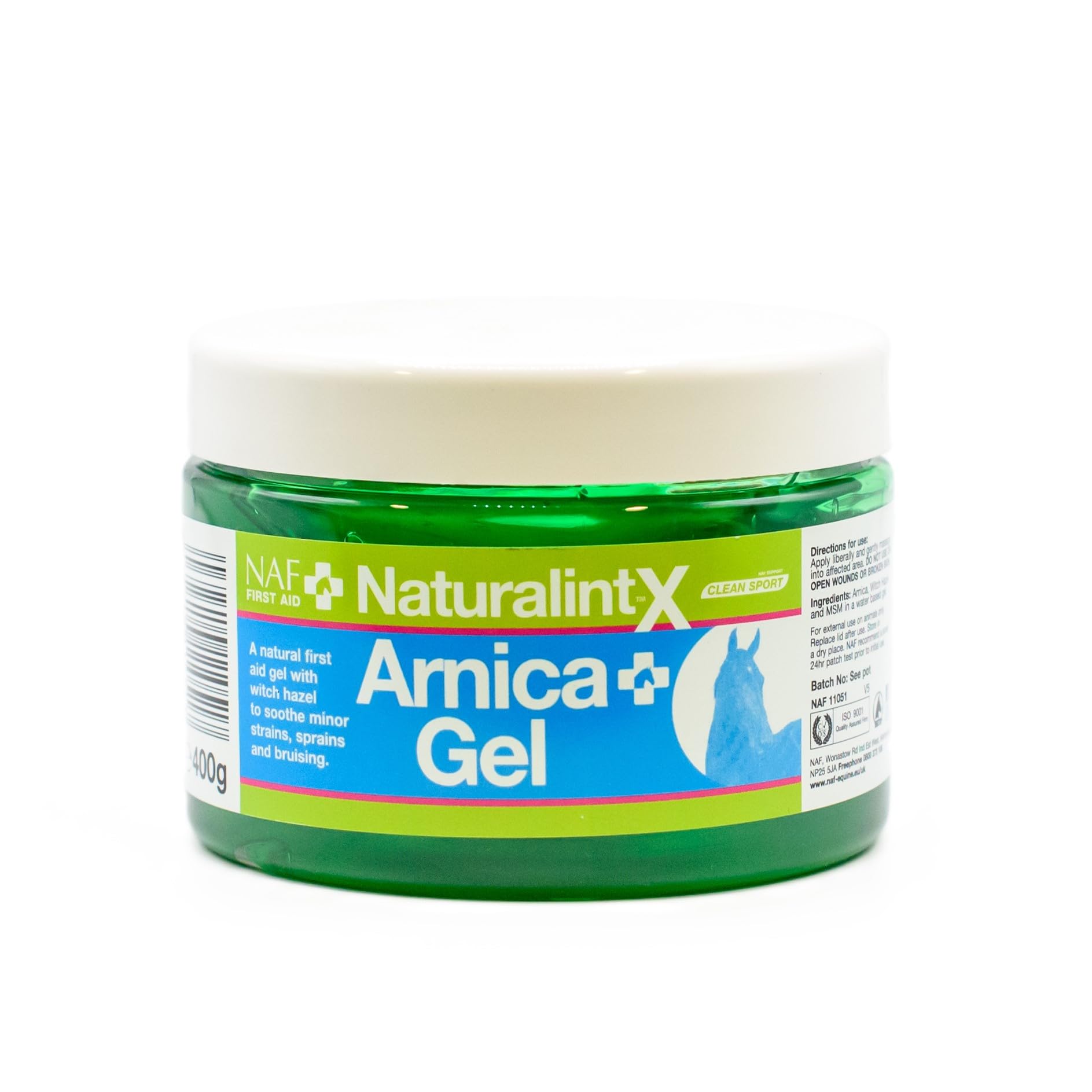 NAF NaturalintX Arnica Gel – Soothing Gel for Horses – Supports Muscle, Tendon & Joint Recovery – Natural Arnica Formula for Swelling, Bruising & Stiffness