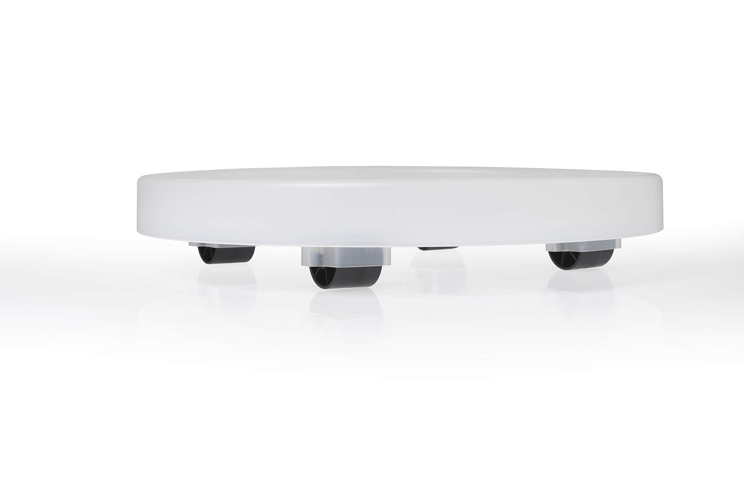 Artevasi Saucer W/Wheels 40 cm Transparent