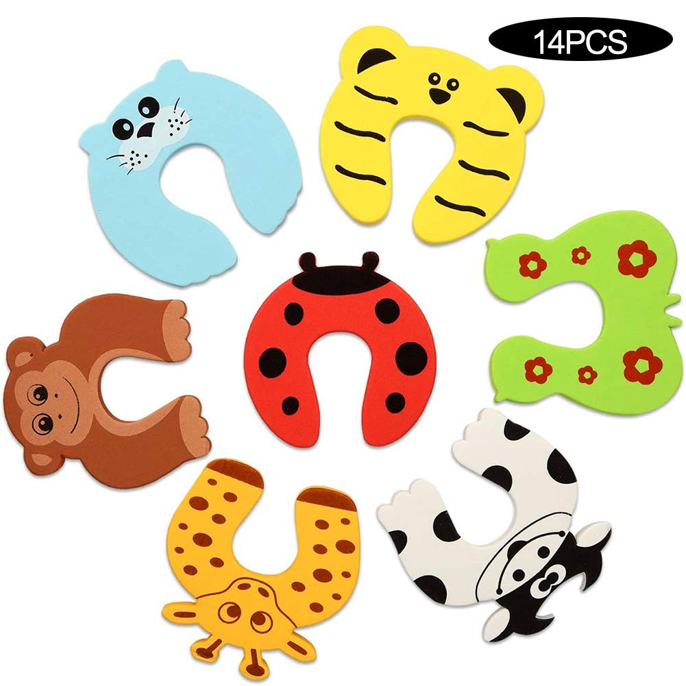 Children's Anti-Pry Door Suction Eva Children's Anti-Pinch Hand Safety Door Card Door Plug Finger Safety Protection Device