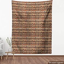 Ambesonne Tribal Fabric by The Yard, Wildlife