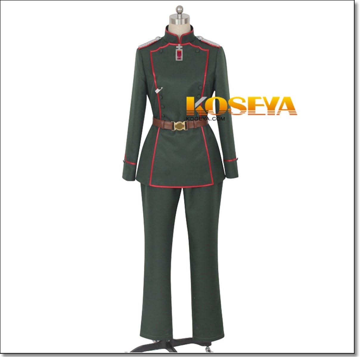 Amazon 幼女戦記 ヴィクトーリヤ イヴァーノヴナ セレブリャコーフ 軍服 コスプレ衣装 コスチューム コスプレ 仮装 通販