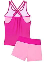 Tankini with Shorts 8-10 Tween Girls Bathing Suits