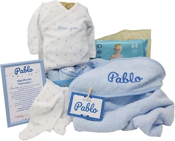 Dulces Sueños de Mababy, Canastilla Bebé Personalizada. Cesta ...