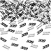 2019 Confetti | Pack of 1000, 1.5 Oz - Graduation Table Decorations | Graduation Confetti Great for Graduation Party Supplies | Graduations Decorations 2019 | Black and Silver