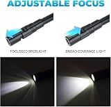 MANWALD Magnetic Flashlight Pickup Tool Extendable 8-24in USB Rechargeable view 6
