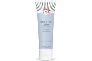 First Aid Beauty - Ultra Repair Cream, Intense Hydration Whipped Colloidal Oatmeal, Clinically Proven to Strengthen Skin Barrier in 7 Days & Helps Relieve Eczema, Luxury Face & Body Moisturizer, 8 oz