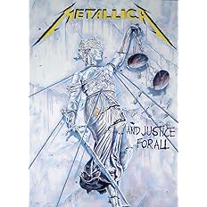 POSTER STOP ONLINE Metallica - Music Poster (And Justice For All - Album Cover) (Size: 24" x 36")