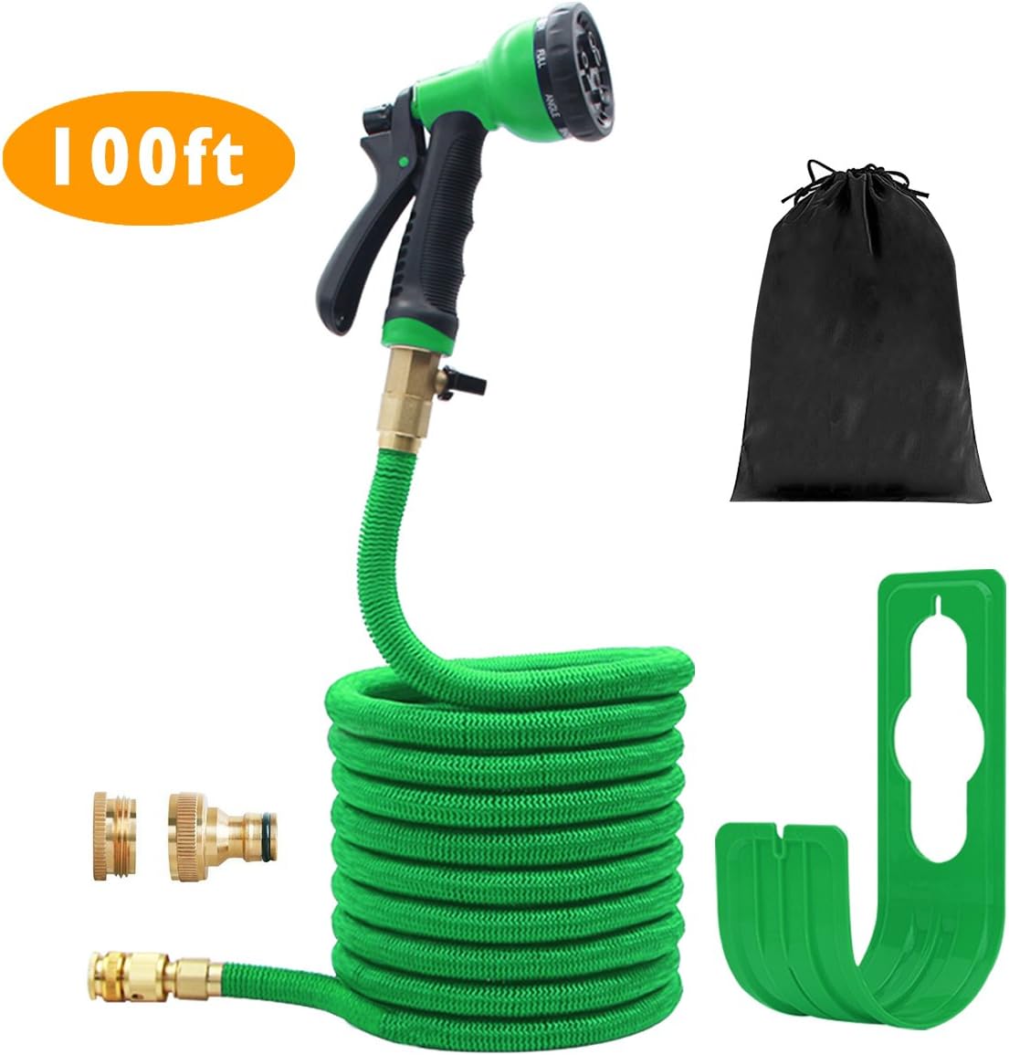 EASEEASE Expandable Garden Water Hose pipes100 Feet Expandable