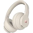 Monster Mission 100 Bluetooth Headphones, On Ear Headphones with Immersive Bass, Crystal Clear Call, 40H Playtime, Bluetooth 5.4, Comfortable Fit Wireless Headset for Travel Work (White)