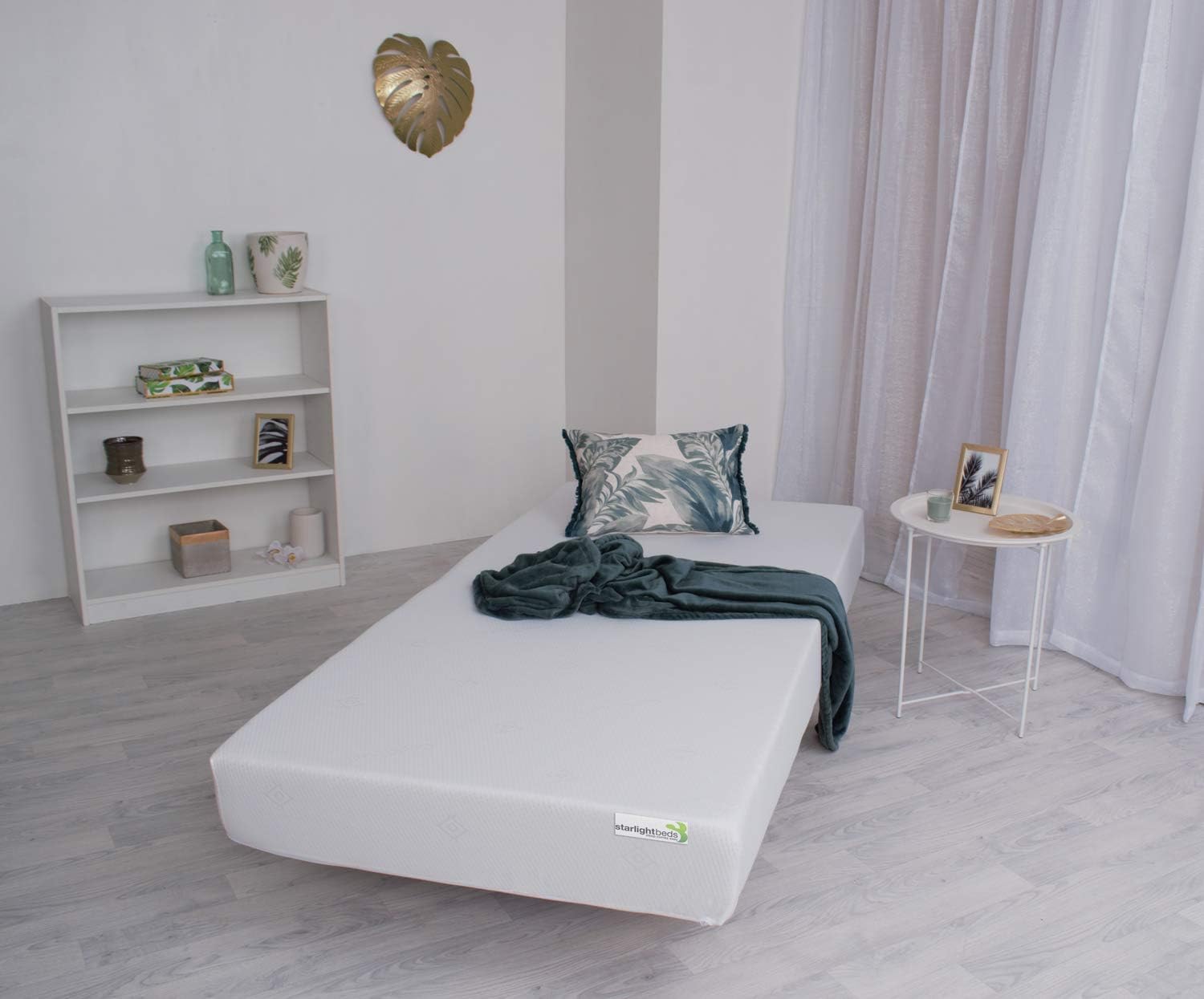 Starlight Beds 6 Inch Deep Small Single Memory Foam Mattress. Medium Firm with Removable Cover - Image 3