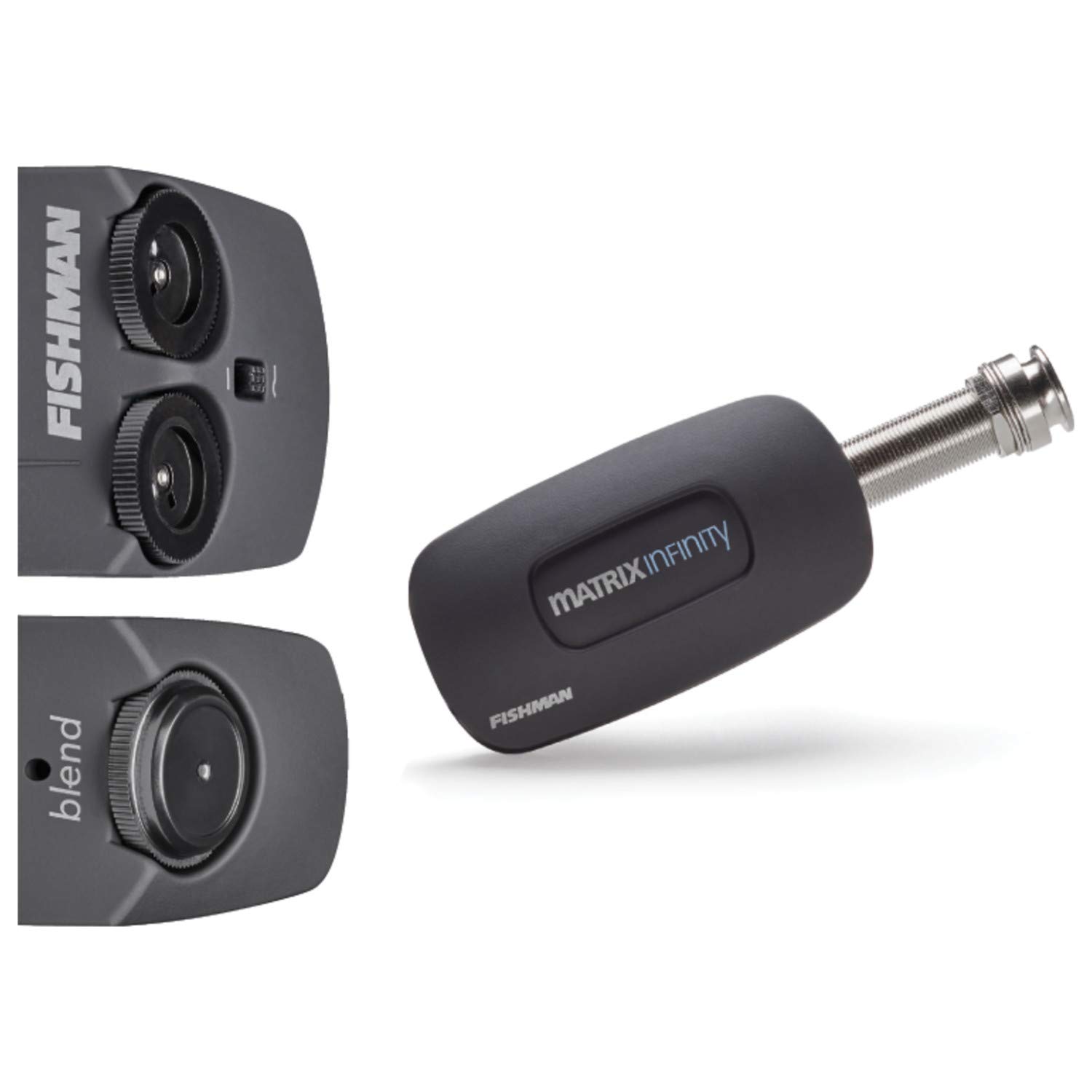 Fishman PRO-MAT-MBV Matrix Infinity Mic Blend Pickup System, Wide Format