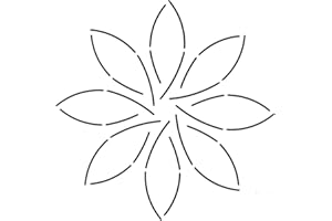 Quilting Creations Pinwheel Quilt Stencil