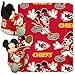 The Northwest Company NFL Kansas City Chiefs Character Hugger Pillow & Fleece Throw Blanket Set, 40