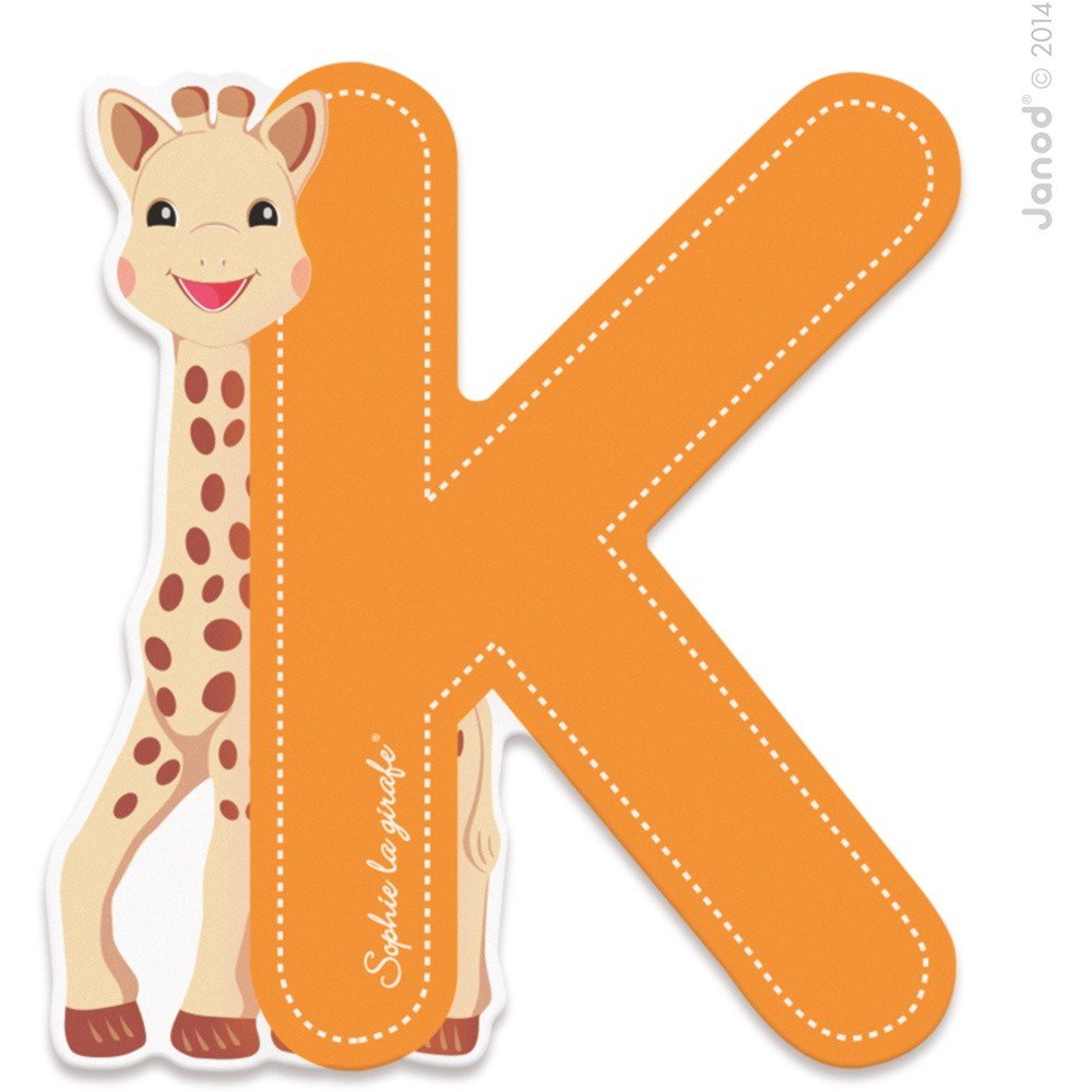 VULLI Sophie la Girafe Letters K