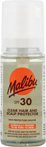 Malibu Sun Clear Hair and Scalp Protector SPF30 50ml