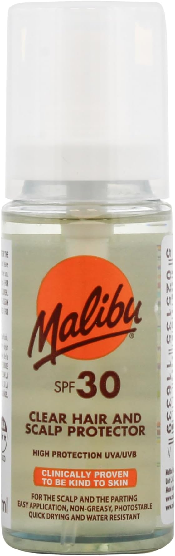 Malibu Sun Clear Hair and Scalp Protector SPF30 50ml