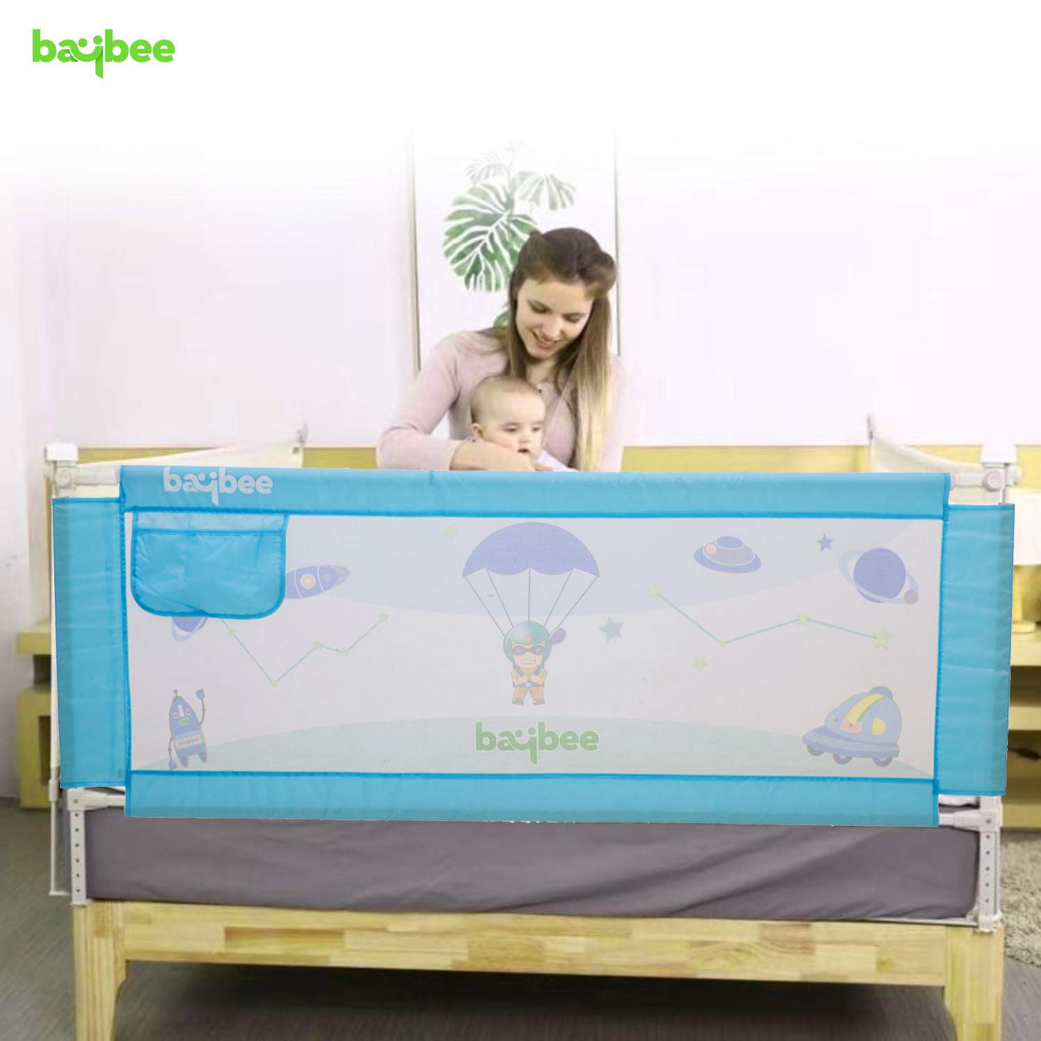 luvlap bed rail guard for baby safety