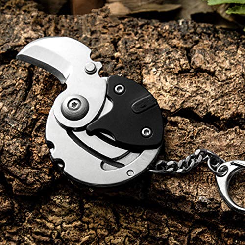 SDFSX Multifunction Coin knife,Coin shaped knife,Mini Pocket Key Gadget Portable,Multi Tool Small Screwdriver Set with Valentine's Day Gifts for Him