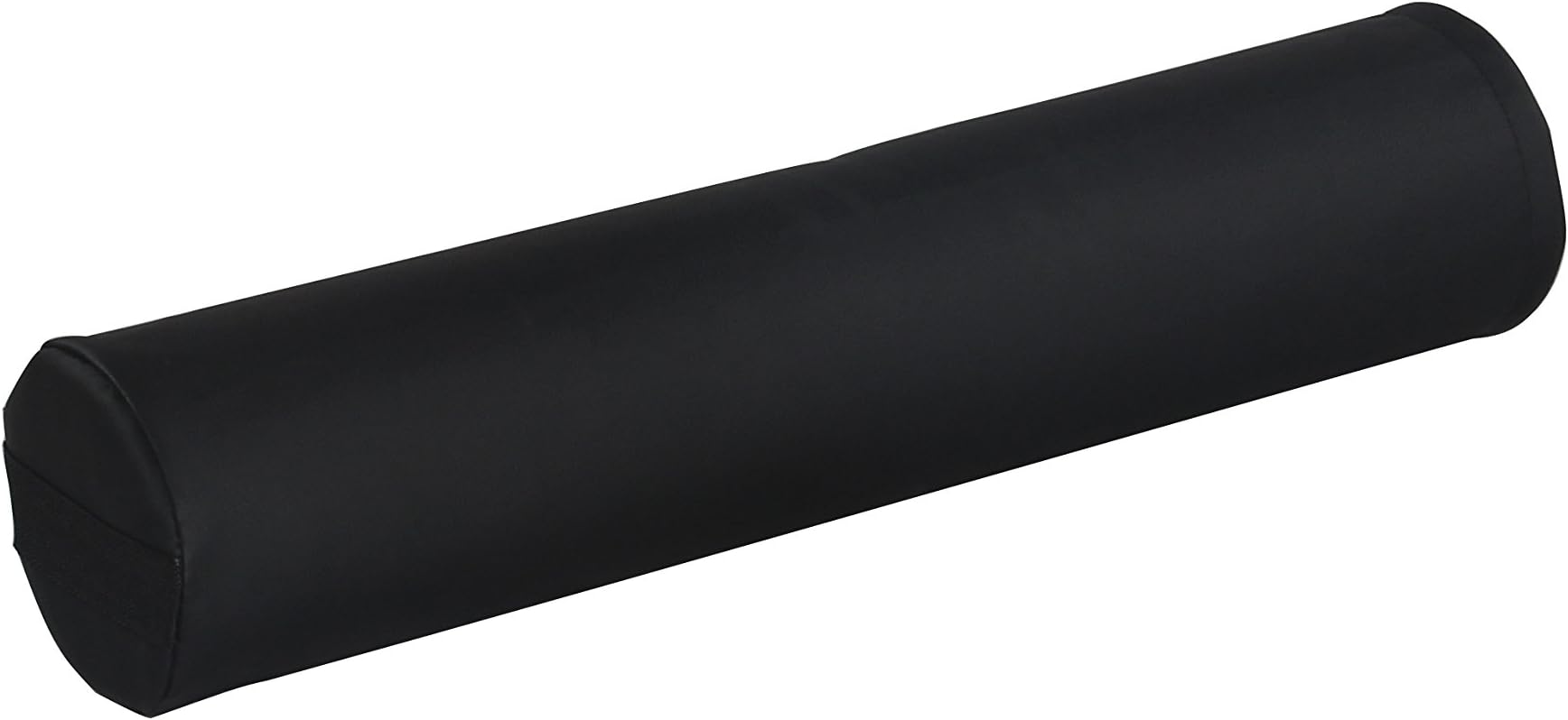 Heaven Massage Full Round Bolster, Black, 6 Inch X 26 Inch (Black)