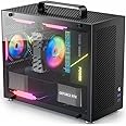 Amazon.com: Micro ATX Case, MATX PC Case for ITX MATX Motherboard, 2X ...