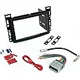 Scosche ICGM11BN Double DIN Complete Basic Installation Kit for Select Non-Amplified 2004-09 Chevrolet and Pontiac Vehicles - GM Stereo Install Kit - See Fit Guide in Images to Verify Your Vehicle